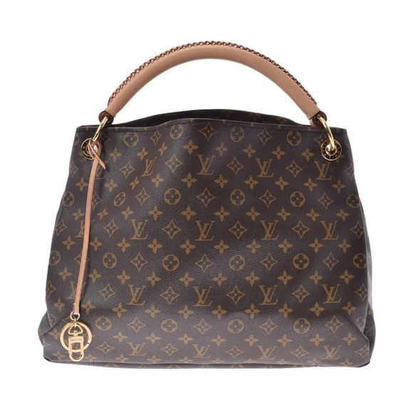 Louis Vuitton Artsy Monogram Brown MM Canvas Semi-shoulder Bag - Picture 1 of 10